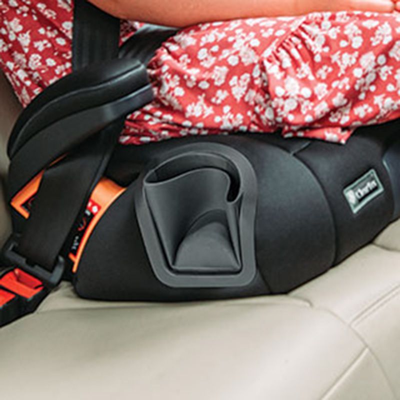 Chicco - KidFit 2-in-1 Belt - Positioning Booster Car Seat with IsoFix System - Obsidian