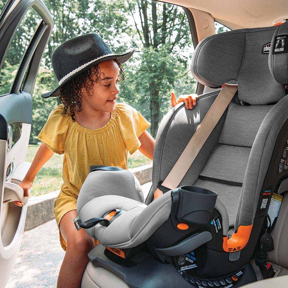 Chicco - OneFit ClearTex All-in-One Car Seat with IsoFix System - Slate