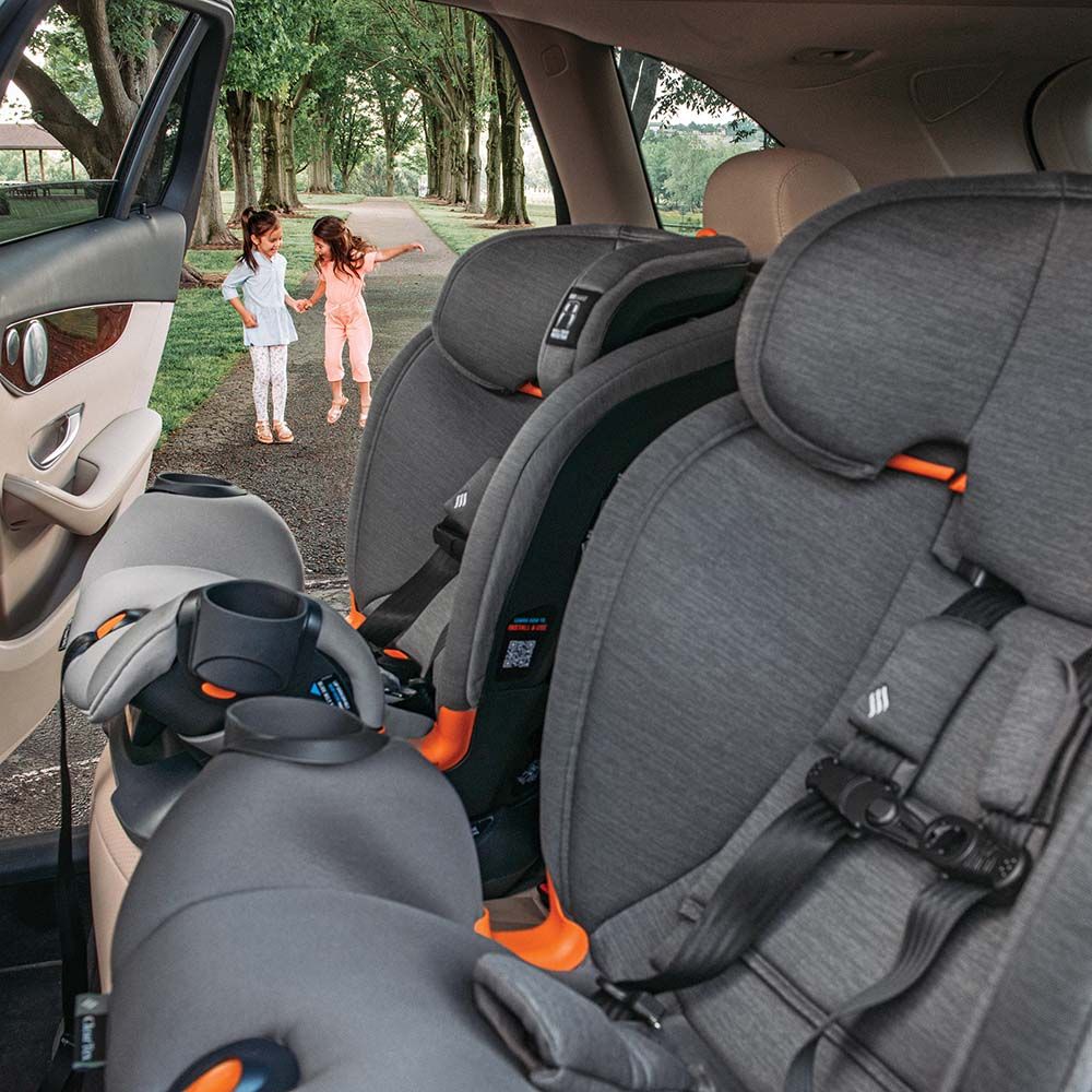 Chicco - OneFit ClearTex All-in-One Car Seat with IsoFix System - Slate