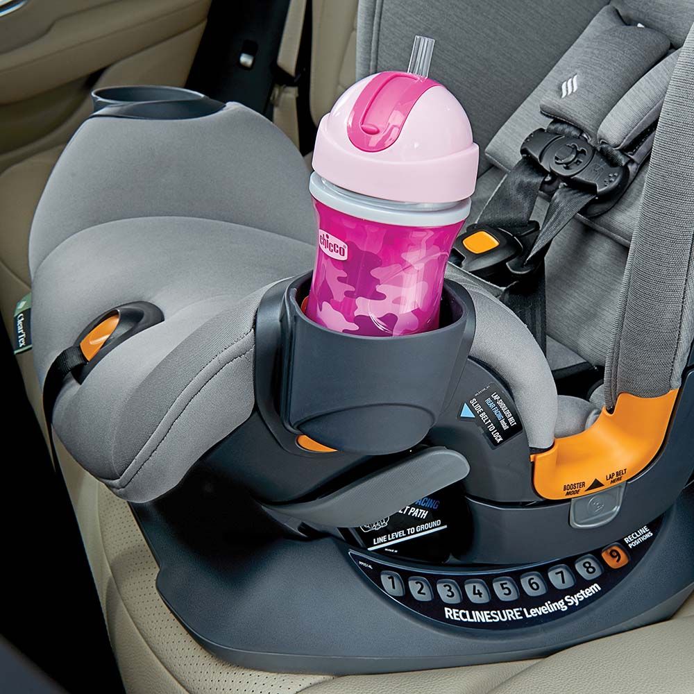 Chicco - OneFit ClearTex All-in-One Car Seat with IsoFix System - Slate