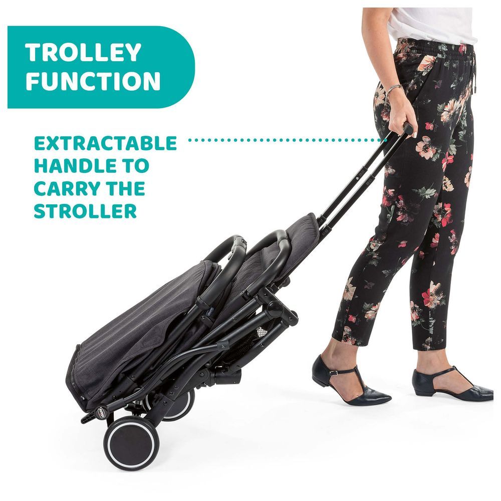 Chicco - Trolleyme Stroller - Calypso Blue