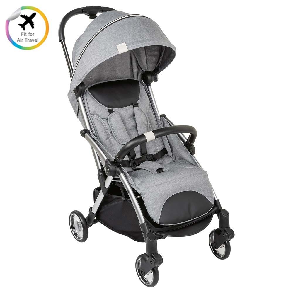 Chicco - Goody Compact Stroller 0-4y - Cool Grey