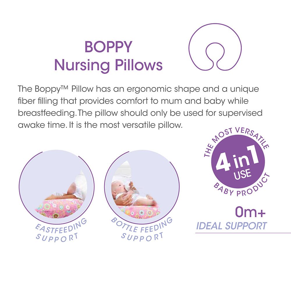 Chicco - Boppy Nursing Pillow With Slipcover - Hello Baby