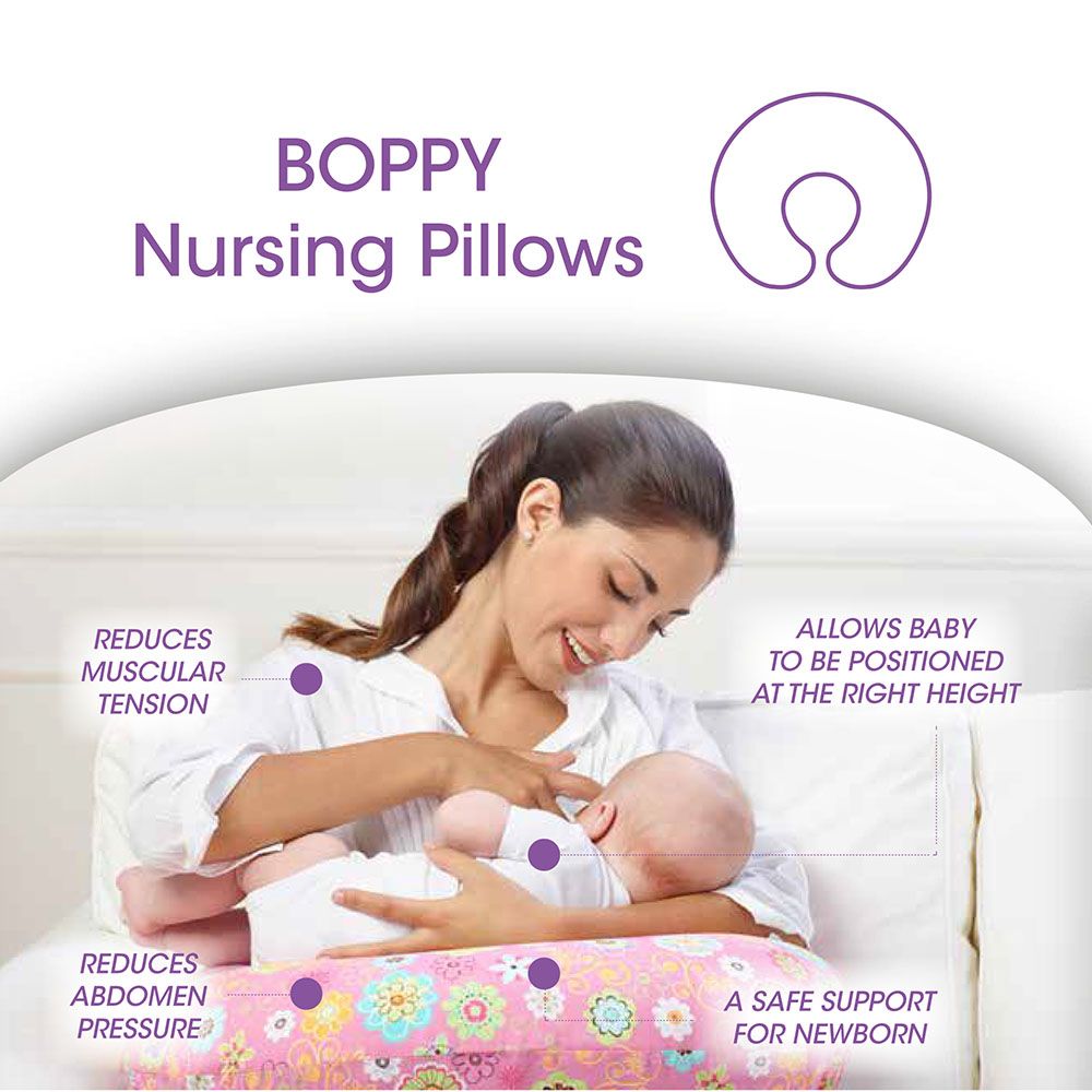 Chicco - Boppy Nursing Pillow With Slipcover - Wild Flowers