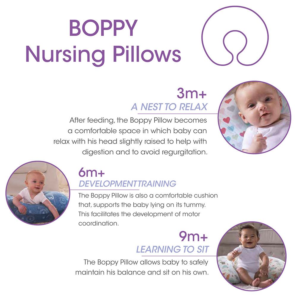 Chicco - Boppy Nursing Pillow With Slipcover - Wild Flowers