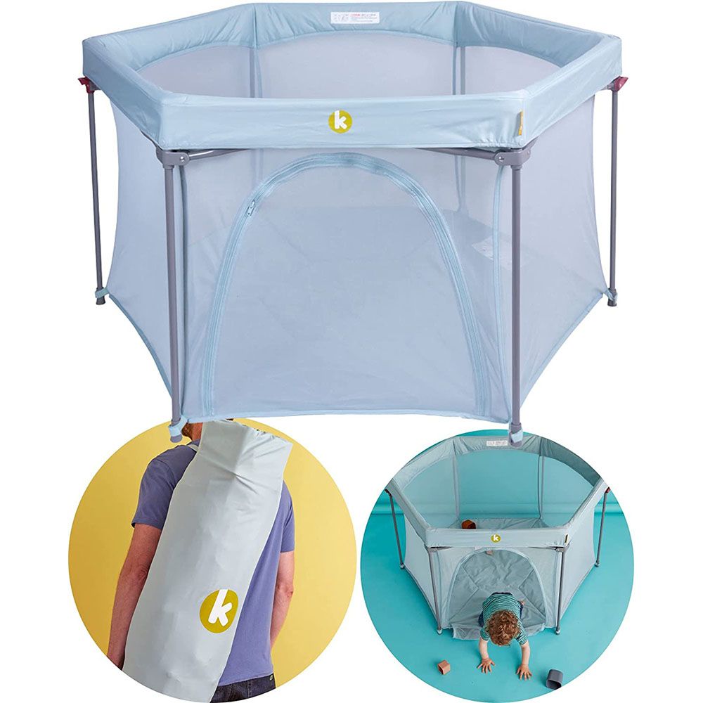 Koo-di - Happy Home Foldaway Playpen - Spring Water