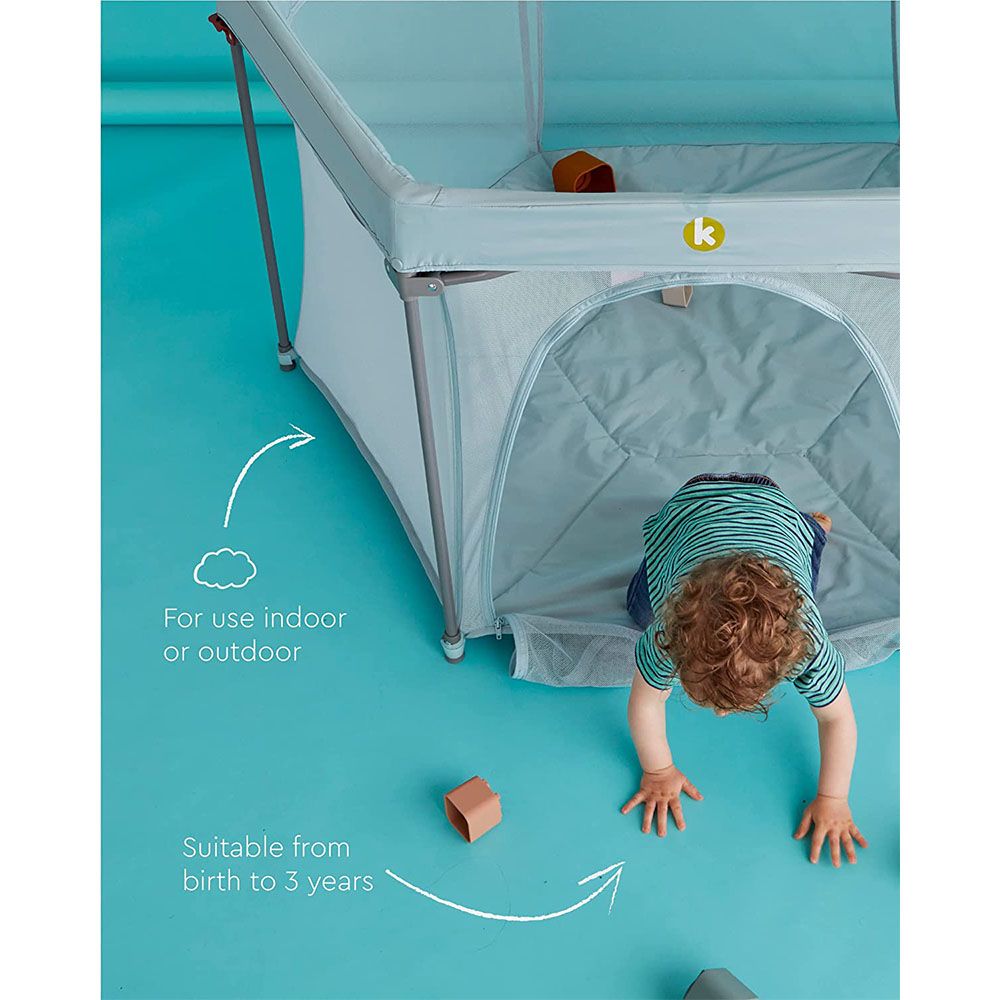 Koo-di - Happy Home Foldaway Playpen - Spring Water