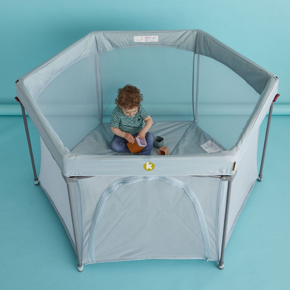 Koo-di - Happy Home Foldaway Playpen - Spring Water