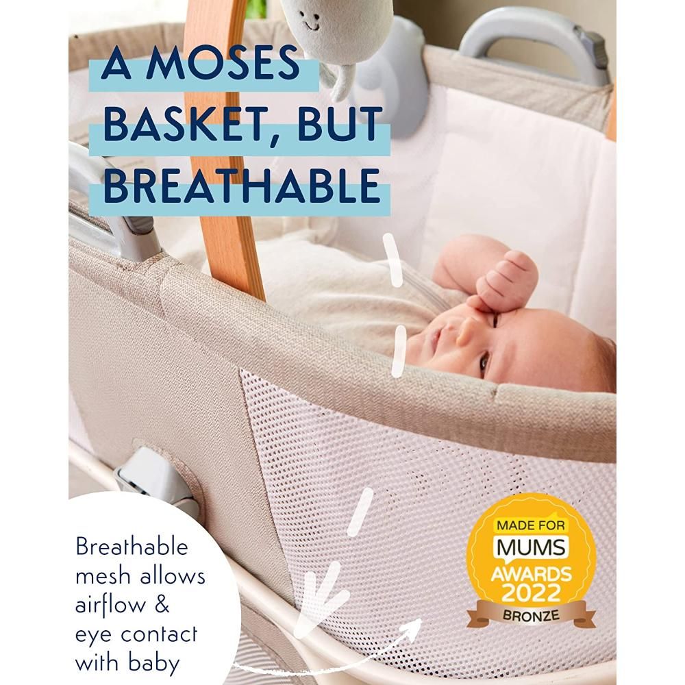 Purflo - PurAir Breathable Crib - Pebble