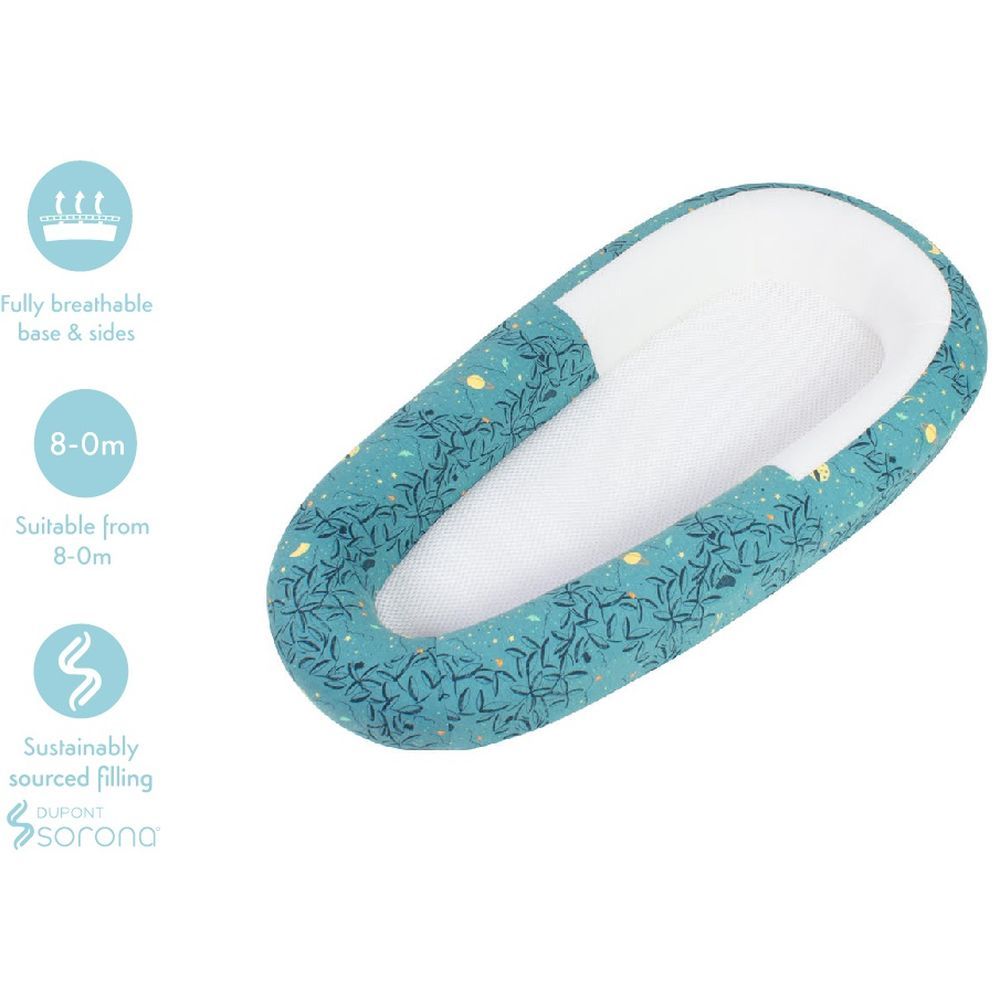 Purflo - Sleep Tight Breathable Baby Bed - Stargazer Midnight