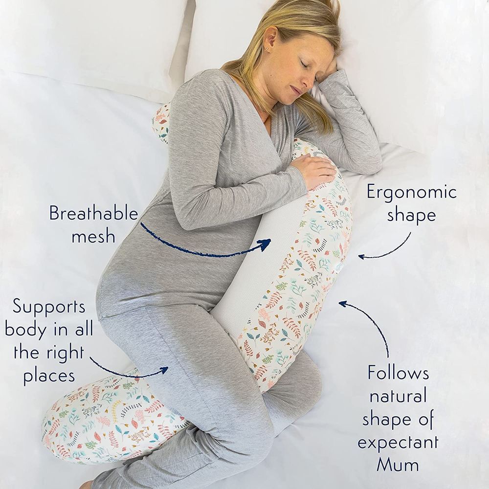 Purflo - Breathe Pregnancy Pillow - Jardin