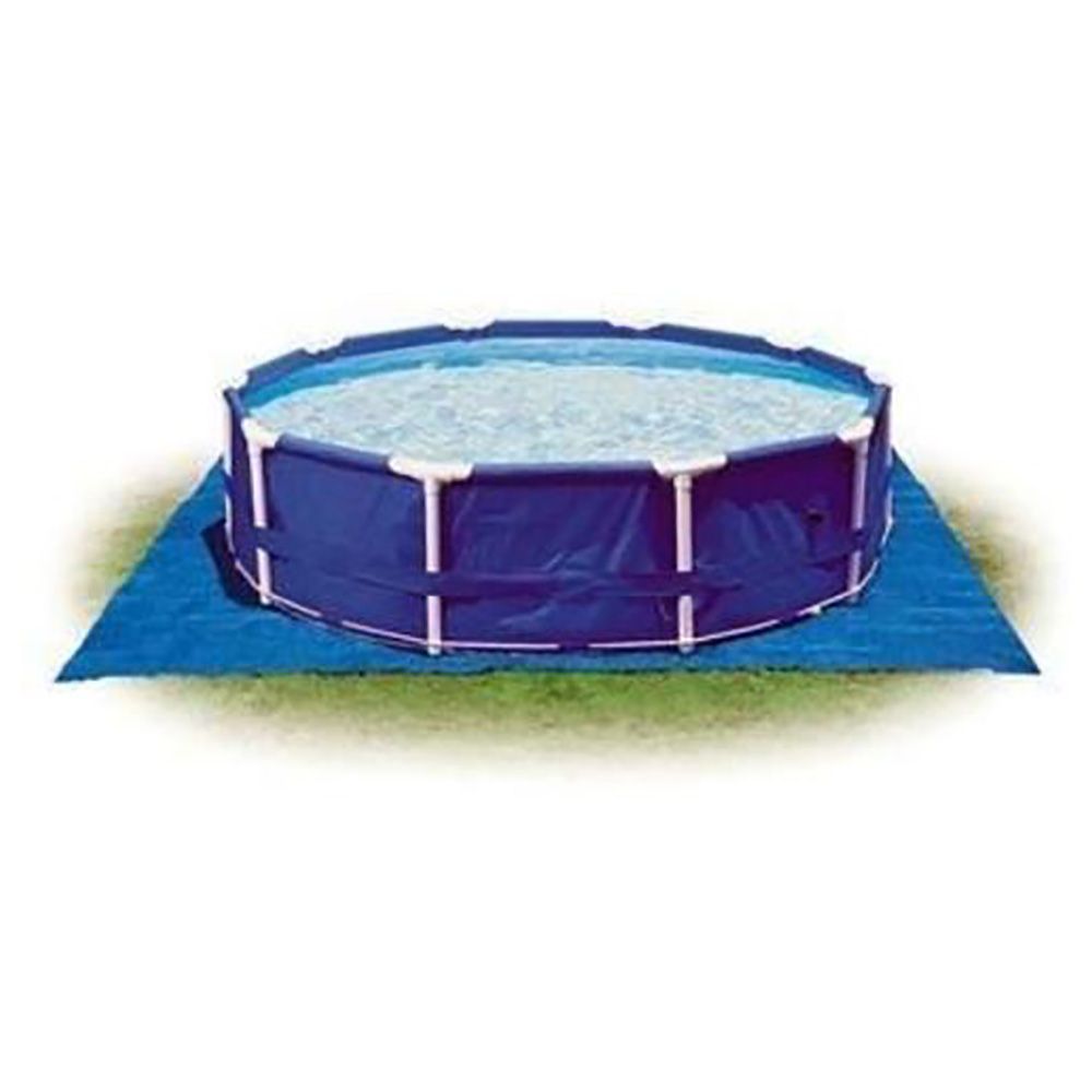 Intex - 15.5ft Pool Ground Cloth - Blue