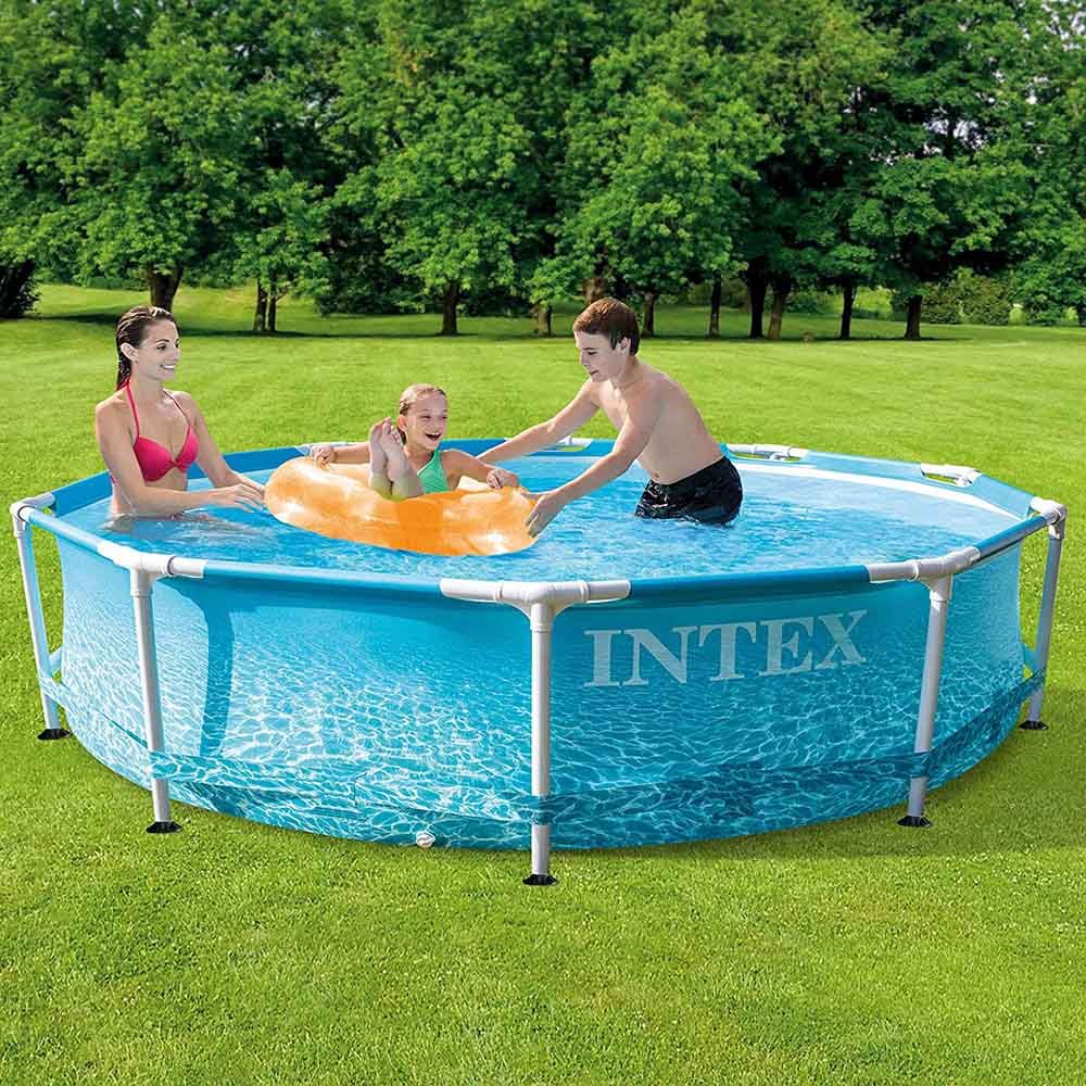 Intex - Beachside Metal Frame Pool