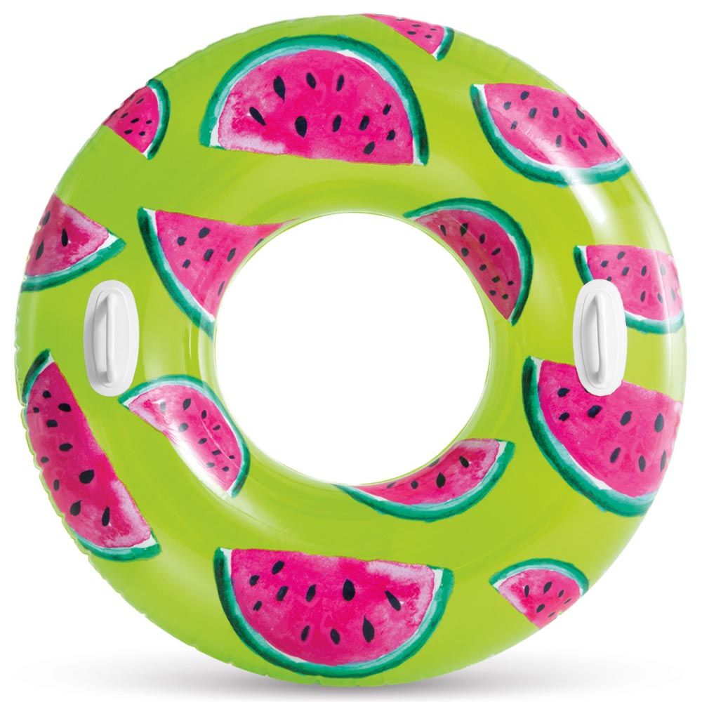 Intex - Tropical Fruit Tubes - Assorted 1pc - Inflatable Pool Ring