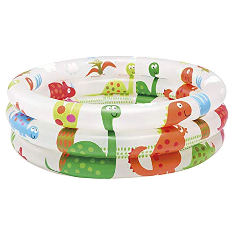 Intex - Dinosaur 3-Ring Baby Pool 1pc - Assorted