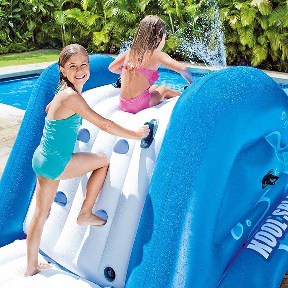 Intex - Water Inflatable Slide - Blue