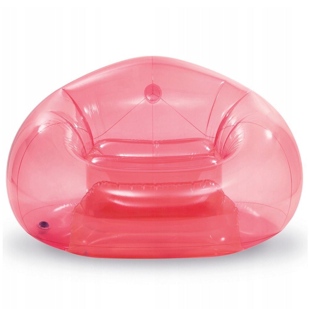 Intex - Transparent Beanless Bag Chair - Pink