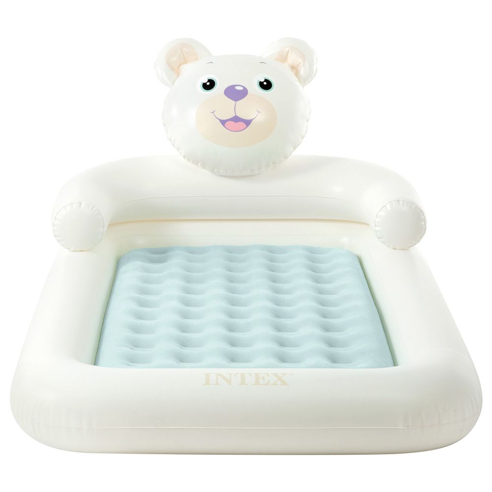 Intex - Bear Kidz Travel Bed w/ Hand Pump