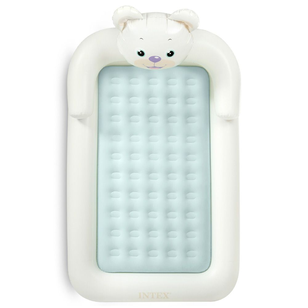 Intex - Bear Kidz Travel Bed w/ Hand Pump