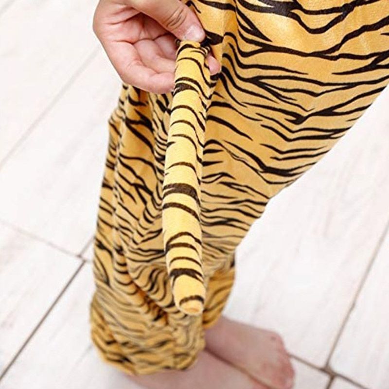 Brain Giggles - Tiger Animal Costume For Kids - Yellow/Black