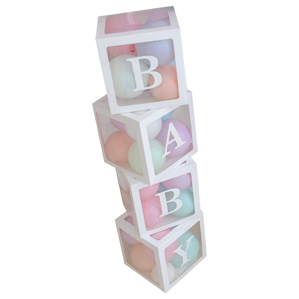 Brain Giggles - Transparent Balloon Decoration Boxes