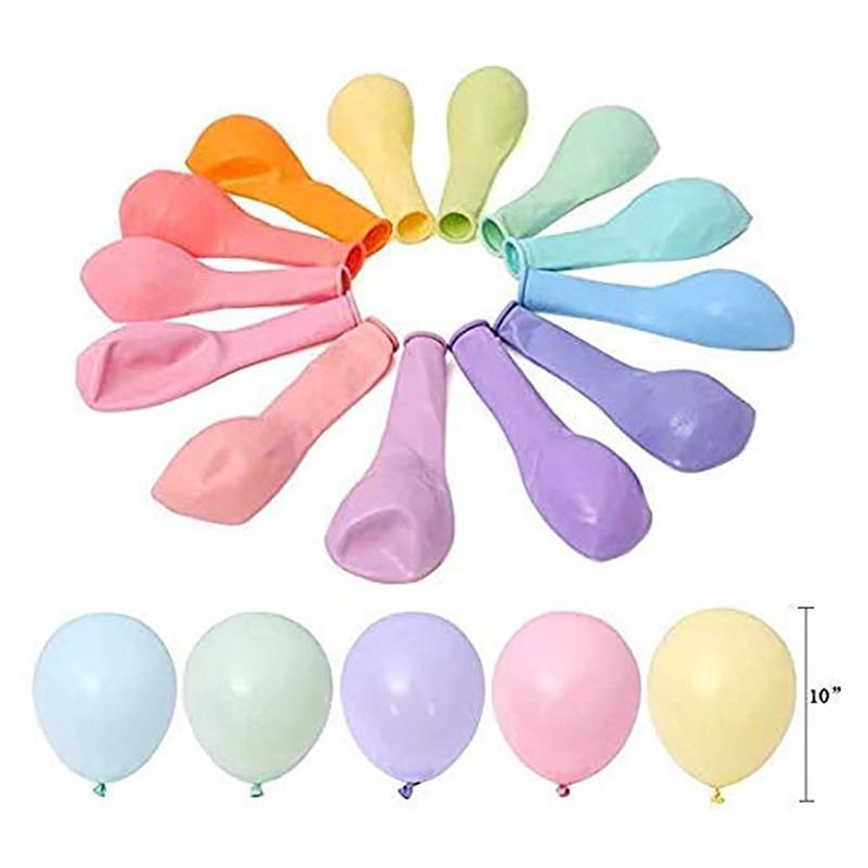 Brain Giggles - 50pcs Pastel Coloured Balloons