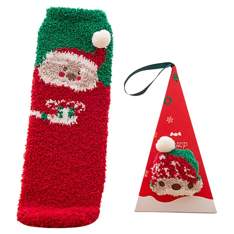 Brain Giggles - Cozy Christmas Socks In Gift Box