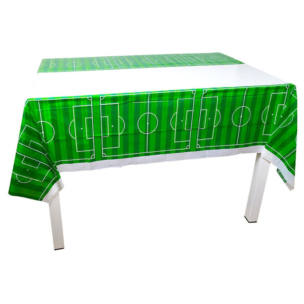 Brain Giggles - Football Tableware (136 Pieces) - Green