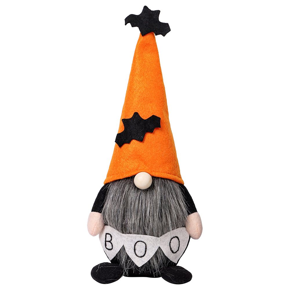 Brain Giggles - Halloween Gnomes Plush Faceless Doll - Orange