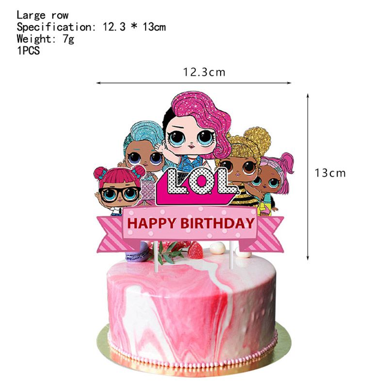 Brain Giggles - LOL Theme Birthday Decoration Set - 70pcs