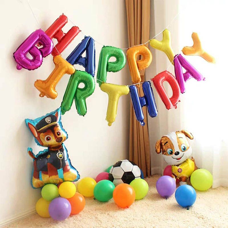 Brain Giggles Paw Patrol Theme Birthday Decoration Kit 46pcs