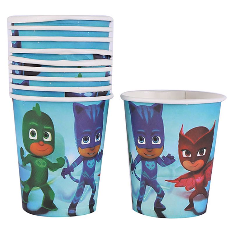 Brain Giggles - PJ Masks Theme Disposable Tableware 136pcs