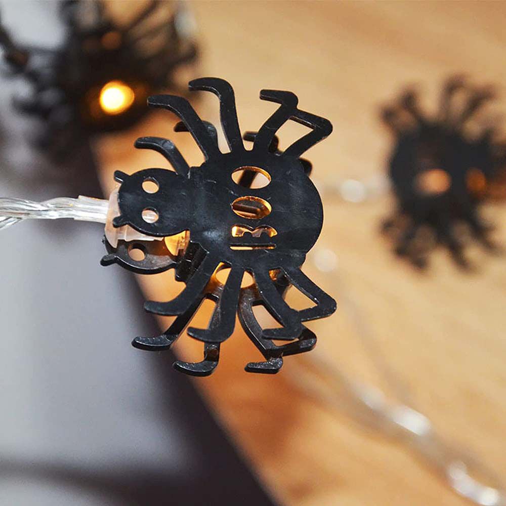 Brain Giggles - Halloween Spider LED String Lights