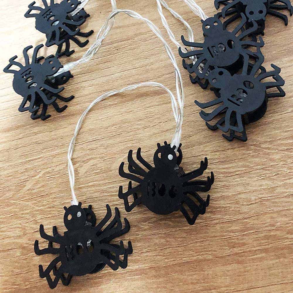 Brain Giggles - Halloween Spider LED String Lights