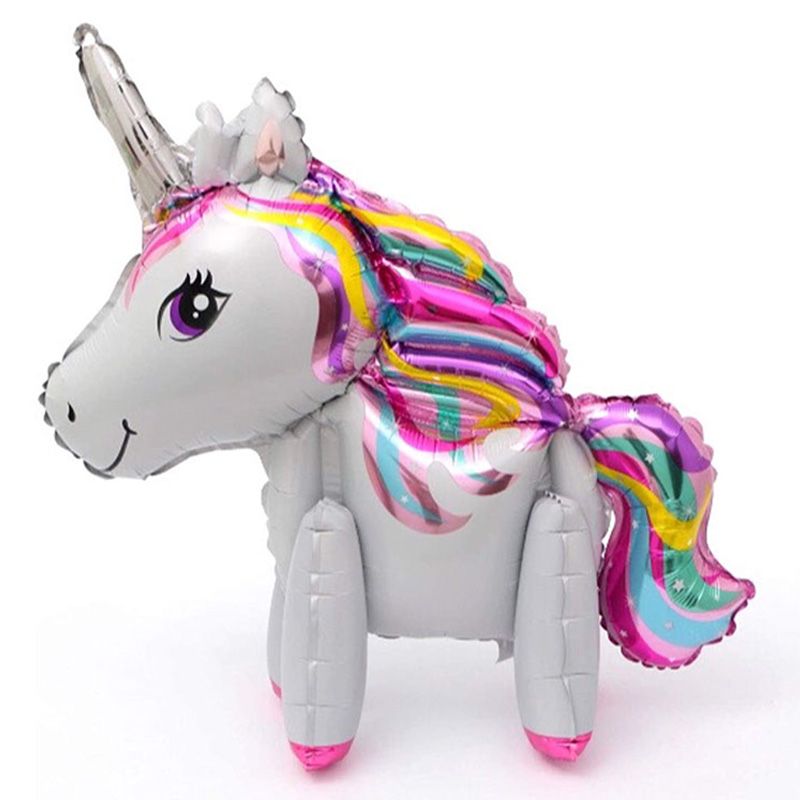 Brain Giggles - Unicorn Theme Birthday Decoration Kit 35pcs