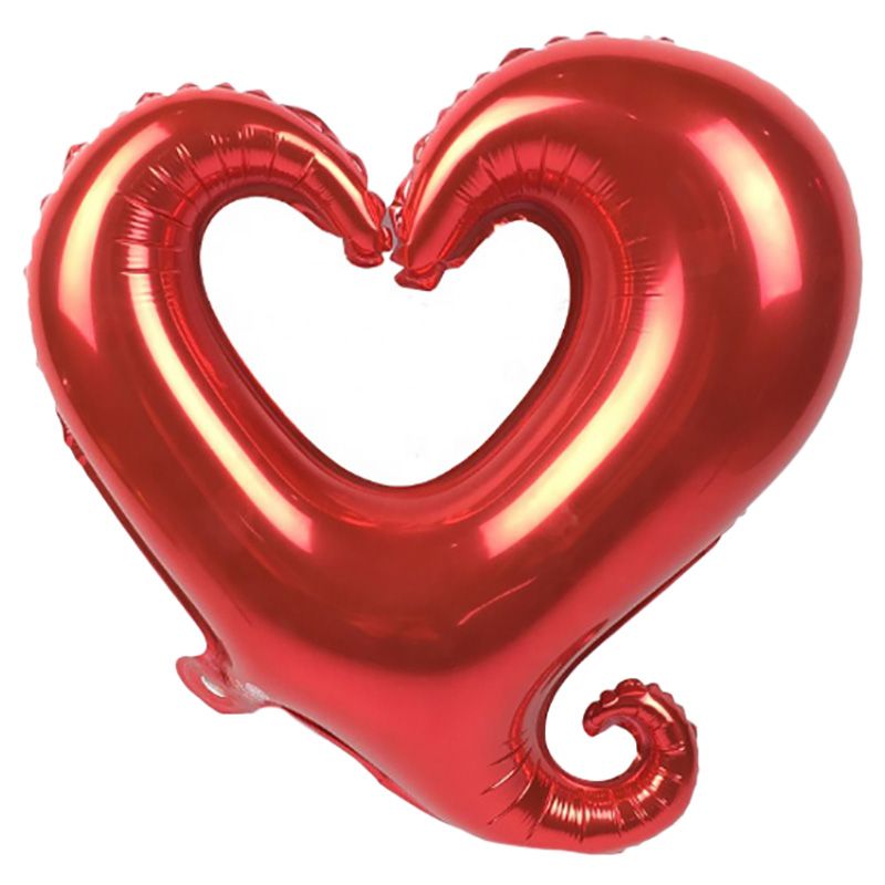 Brain Giggles - Heart Foil Balloons - Set Of 5