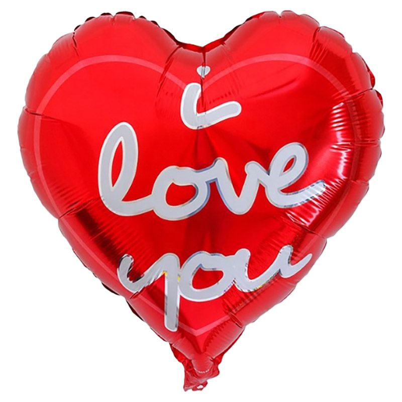 Brain Giggles - Heart Foil Balloons - Set Of 5