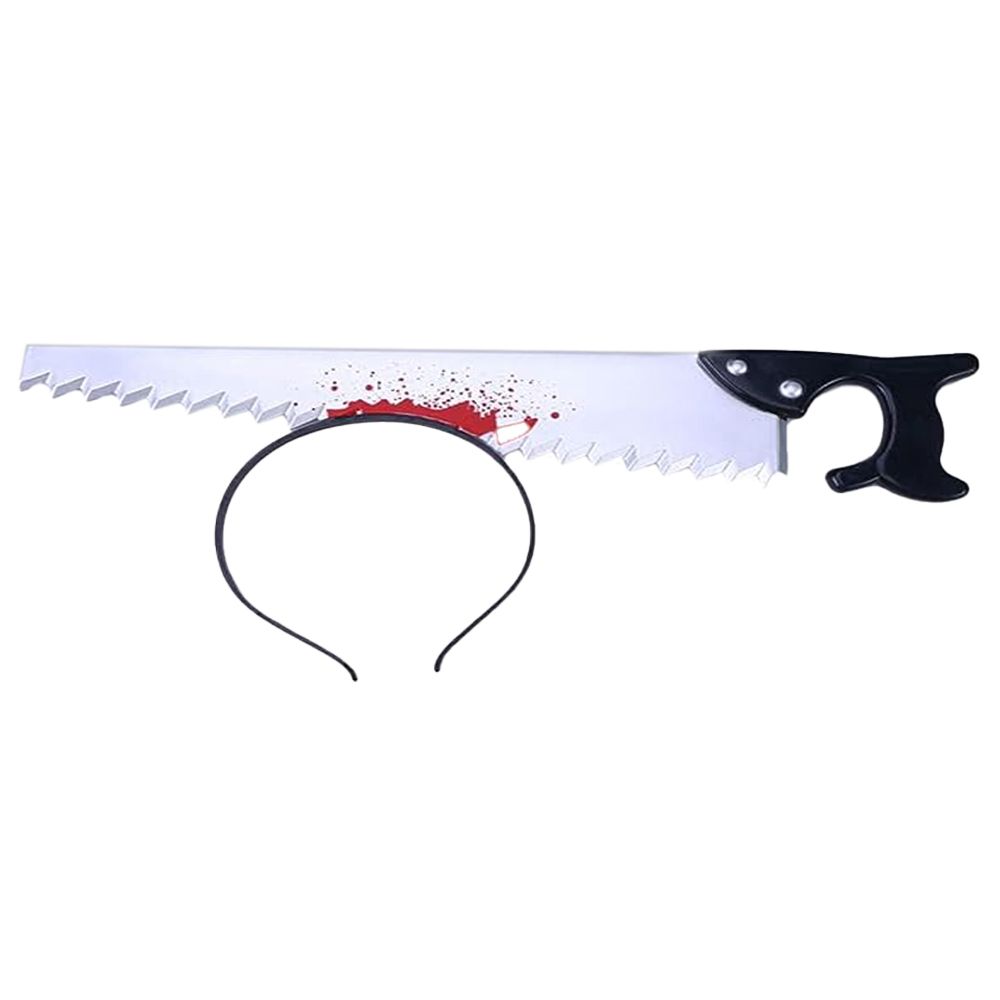 Brain Giggles - Halloween Bloody Saw Headband