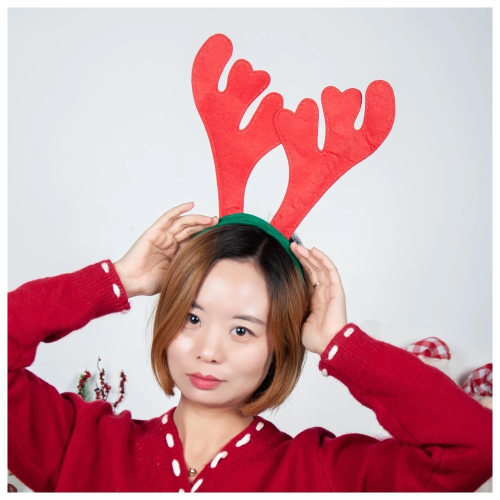 Brain Giggles - Christmas Reindeer Antlers Headband