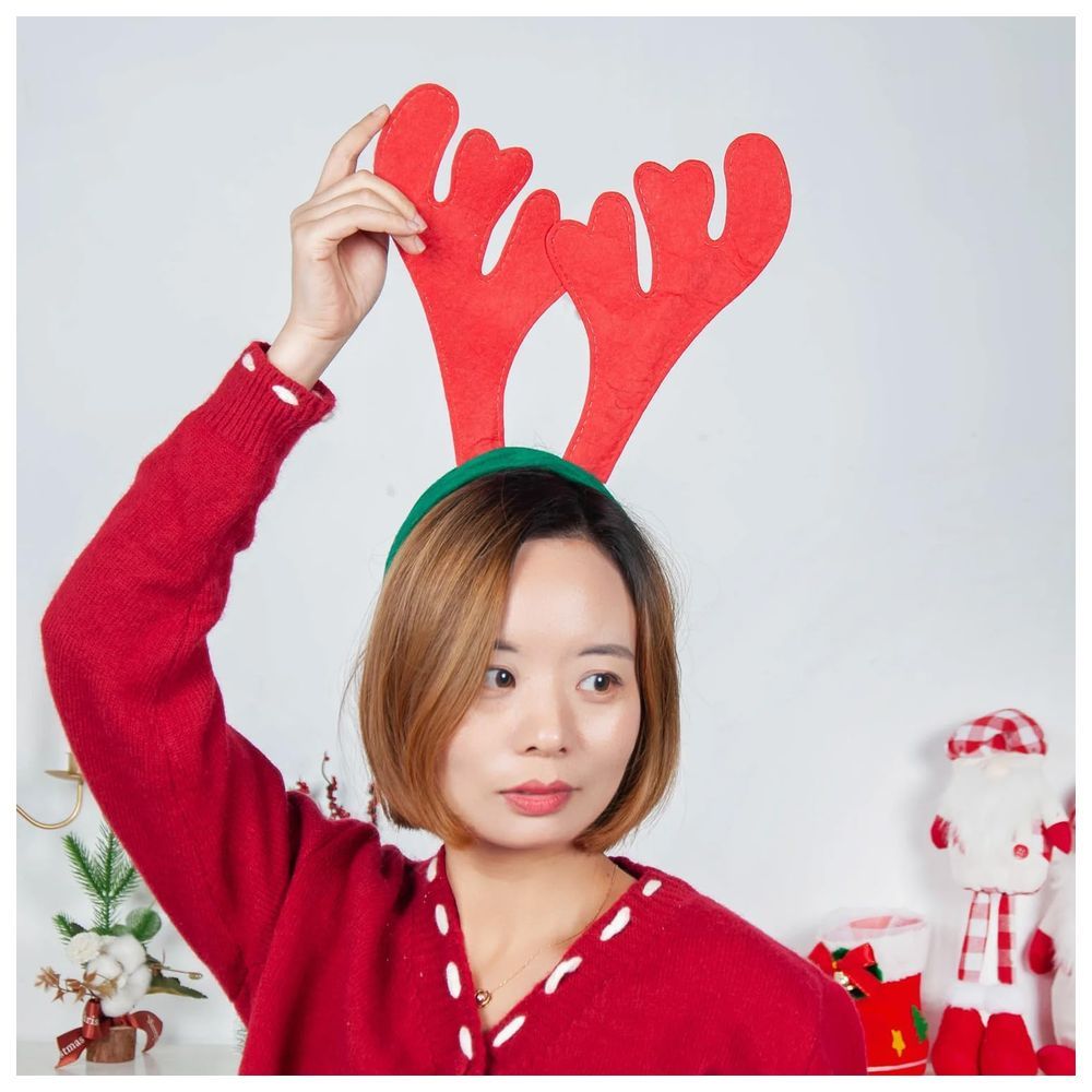 Brain Giggles - Christmas Reindeer Antlers Headband