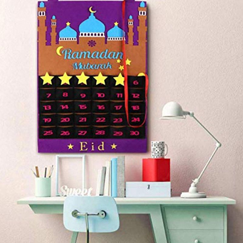 Brain Giggles - Ramadan Eid Mubarak Hanging Countdown Calendar