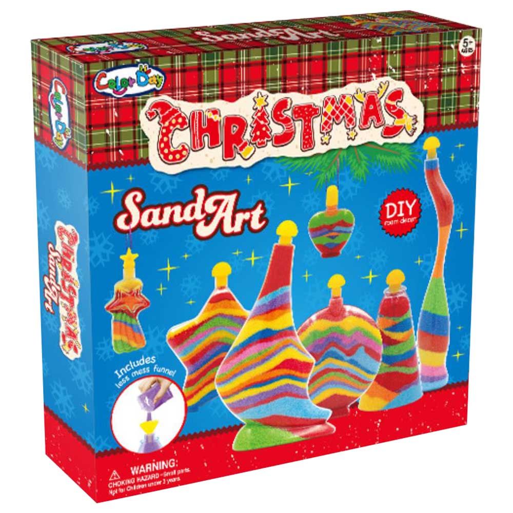 Brain Giggles DIY Christmas Sand Art Kit