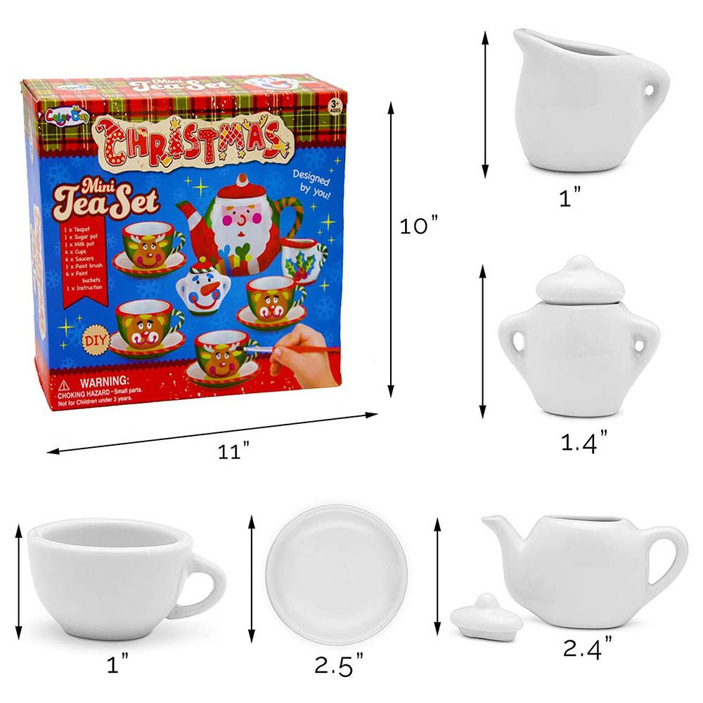 Brain Giggles DIY Christmas Mini Tea Party Set