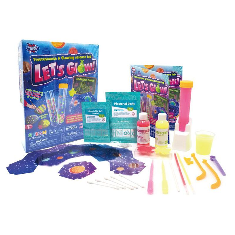 Brain Giggles DIY STEM Glow in the Dark Craft Kit