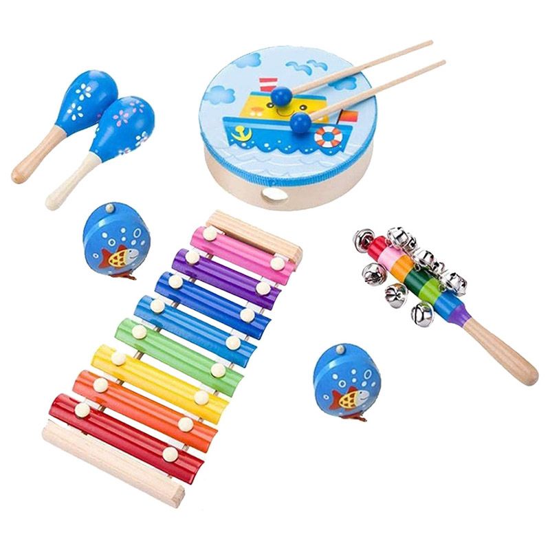 Brain Giggles Musical Instrument Set For Kids