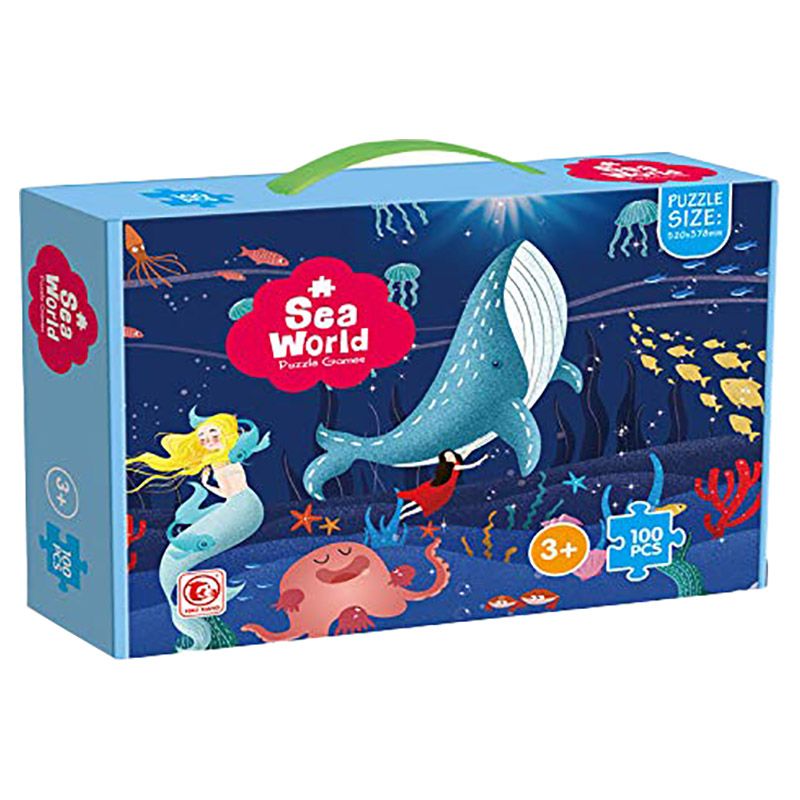 Brain Giggles 100pcs Sea World Kids Puzzle