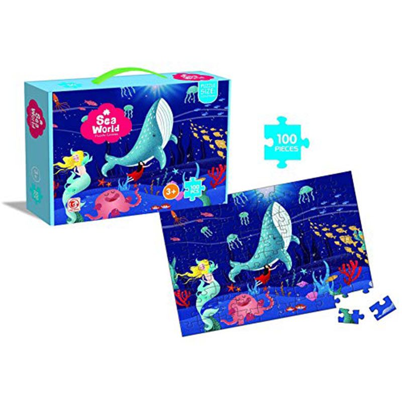 Brain Giggles 100pcs Sea World Kids Puzzle