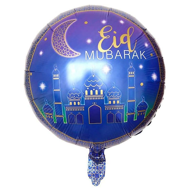 Brain Giggles - Eid Mubarak Foil Balloons - Set of 5