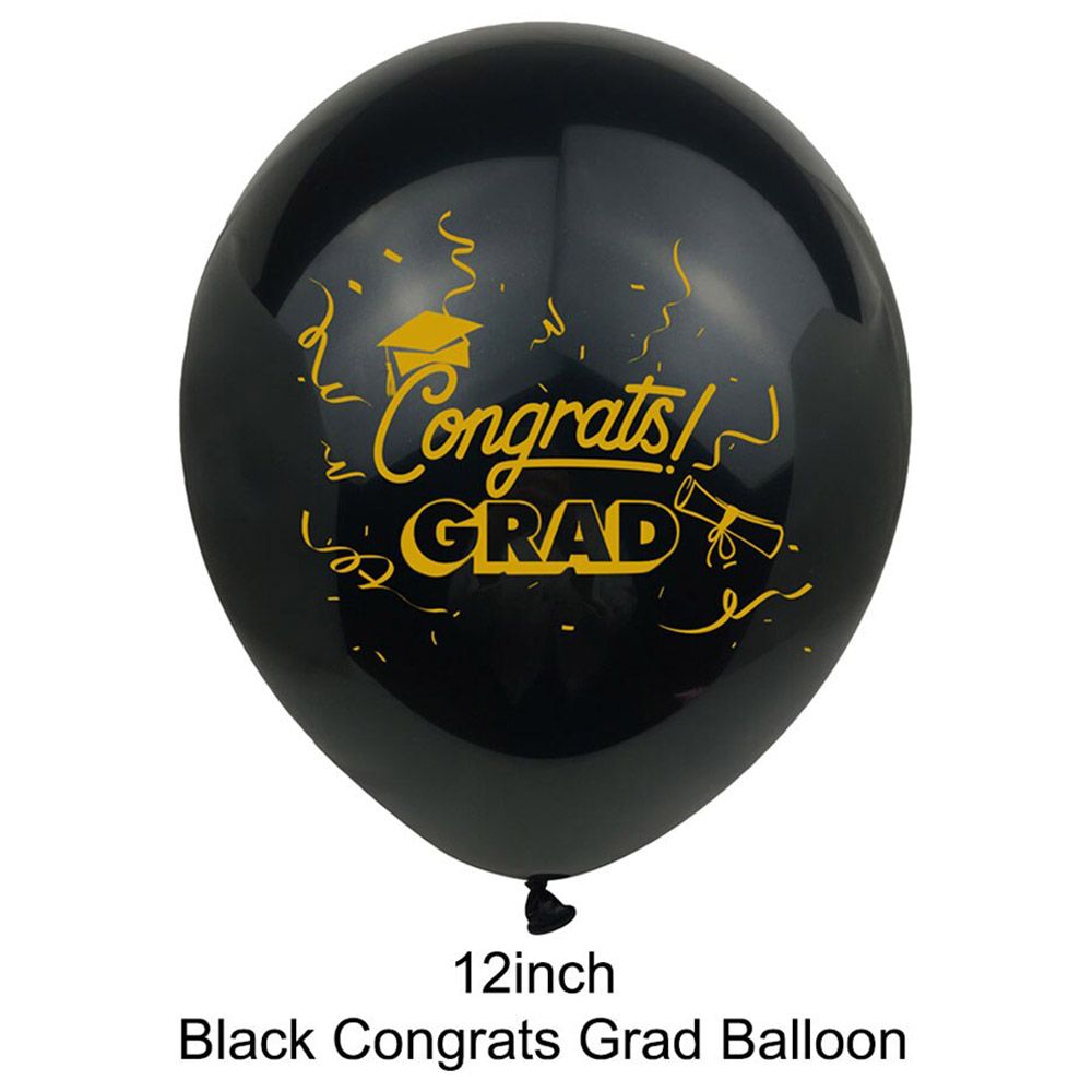 Brain Giggles - Graduation Balloon Decoration - 15pcs - Rose Gold