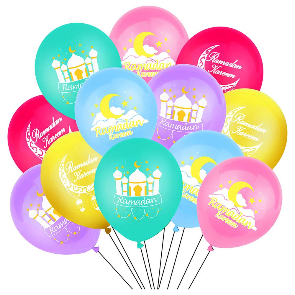 Brain Giggles - Ramadan Kareem Balloons & Banner Combo